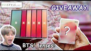 First time unboxing MTPRxBTS lenses + GIVEAWAY CLOSED