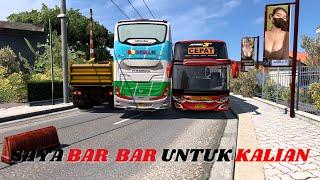 LIVE Via Songgom Sugeng Rahayu Bar Bar Untuk Kalian  #eurotrucksimulator2 #bussimulator