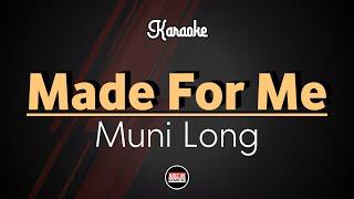 Muni Long - Made For Me Karaoke with Lyrics
