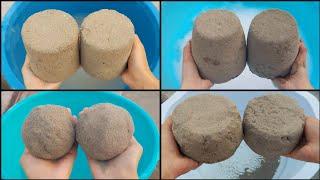 ASMR Pure sand requested water crumbling compilation edits super satisfying sound