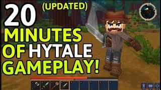 20 Minutes Of Hytale GAMEPLAY and FOOTAGE  ALL Hytale Clips Ever Released UPDATED