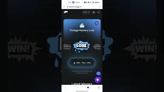 Forsage New Update Mystery Luck Non Working Reward