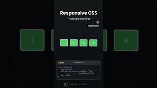 CSS Tips & Tricks  Responsive CSS  #coding #learningcoding #codingskills