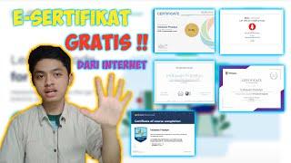 5 Cara Mendapat Sertifikat Gratis Dari Internet