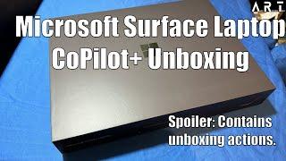 Microsoft Surface Laptop Copilot+ Unboxing