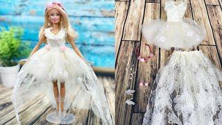 DIY Ideas For Your Barbie To Look Like Fairy  DIY Barbie Shoes Barbie Accessories Barbie Makeover