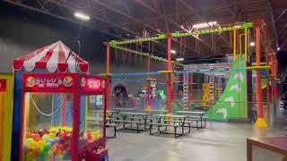 A fun full visit to Adventure World Livermore California  Amazing indoor play area for kids