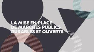 Mettre en œuvre l’achat public durable et ouvert