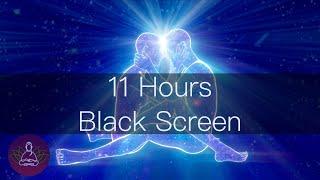 Twin Flames Reunion  432Hz & 639Hz Twin Souls Manifestation & Attraction  11h Black Screen Edition