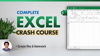 How to use Microsoft Excel - Beginner to Intermediate Class with sample files