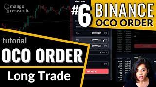 Binance OCO Order Tutorial - Long Position  How to Set Stop Loss & Take Profit on Binance