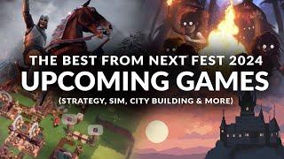 GREAT UPCOMING GAMES at Steam Next Fest February 2024 Strategy 4X Management Sim