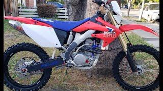 First ride Honda Crf250X 270cc Cam Ported Lectron. Does it compare to my RM250?
