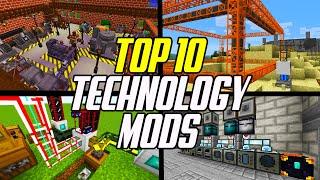 Top 10 Minecraft Technology Mods Factory Energy Processing & Transport