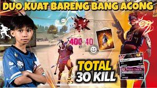 NGE-GENDONG TOP GLOBAL INDONESIA CHARGER BUSTER AUTO KILL 30 DONGG DUO VS SQUAD GA ADA LAWAN EMG