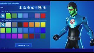 THE MIGHTY VOLT SKIN SHOWCASE WITH EDIT STYLES - Fortnite