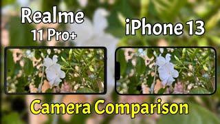 Realme 11 Pro Plus VS iPhone 13 Camera Comparison