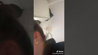 Girl Coughing Fit while doing her Makeup - Coughing Girl Barking Cough TikTok Video #shorts