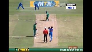 India vs South Africa 1st ODI 2011 at Durban  Full Match Highlights 