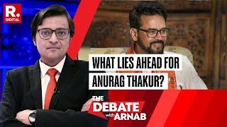 Is BJP Headed For Big Generational Shift? Anurag Thakur For BJP President?  Debate With Arnab