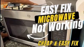 Easy Fix‍ Microwave wont turn ON - No power on microwave