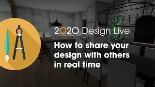 2020 Design Live Tip How to share your design with others in real time