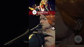 Kurt Cobain - Under You - Tribute to Foo Fighters #shorts