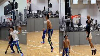 Cole Anthony Work Out with the New Rookie Team Mate Paolo Banchero  Orlando Magic