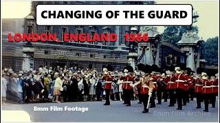 London England 1966 - Changing of the Guard - 8mm Film Footage