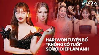 Hari Won tuyên bố “không có tuổi” so với Diệp Lâm Anh không kể việc với Trấn Thành vì sợ cãi nhau