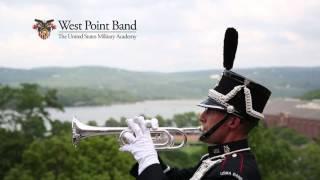 Reveille on bugle  West Point Band