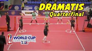 Quarterfinal  INDONESIA VS MYANMAR  ISTAF WORLD CUP 2024