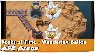 AFK ARENA  #075 - Peaks of Time - Wanderung Ballon - The Dusty Barrens Guide by AllesZocker69