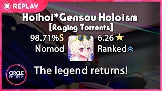 osu  hvick225  Houshou Marine with Holoism Fantasy - Hoihoi*Gensou Holoism Diff 98.71% 264pp