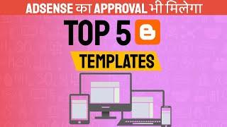 Top 5 Best Free Blogger Templates Responsive Modern & Clean 2022  Techno Vedant