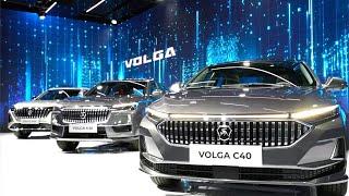 New Volga S40 K30 and K40 cars shown in Russia