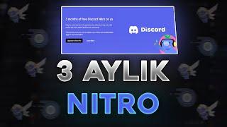 3 AYLIK DİSCORD NİTRO NASIL ALINIR?  ÜCRETSİZ