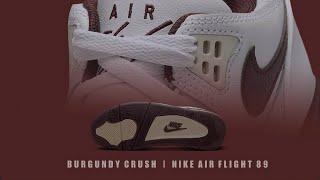 BURGUNDY CRUSH 2024 Nike Air Flight 89 OFFICIAL LOOK AND PRICE INFO