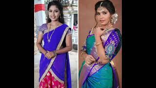 Star vijay tv serial all heroines in then vs now