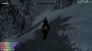 WR Skyrim Legendary Difficulty Glitchless Speedrun in 11720