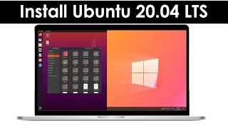 How to Dual Boot Ubuntu 20.04 LTS and Windows 10  2020 