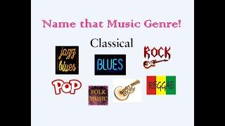 Name that Music Genre  Have Fun