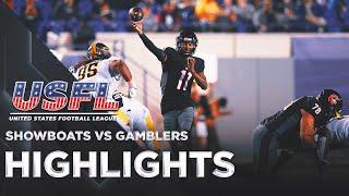 Memphis Showboats vs. Houston Gamblers Highlights  USFL