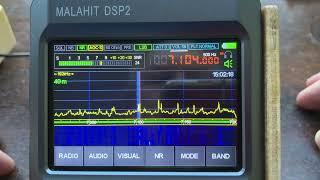 Malahit DSP2 SDR demonstration