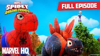 Go Dino-Webs Go  Full Episode  Spidey and His Amazing Friends  @disneyjunior @MarvelHQ