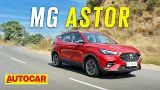 MG Astor real world review - Performance comfort ADAS and more  Autocar India