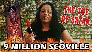 TOE OF SATAN CHALLENGE  9 Million Scoville Chilli Extract Lollipop  25 Minutes  Sid Barber