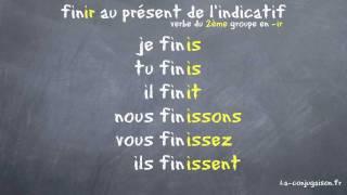 finir au présent de lindicatif - La-conjugaison.fr