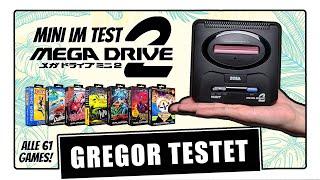 Gregor testet SEGA Mega Drive Mini 2 im ultimativen Hardware-Review mit ALLEN 61 SPIELEN Test