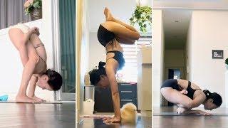 Jilamiga Chalermsuk Shows Off Her Yoga Poses